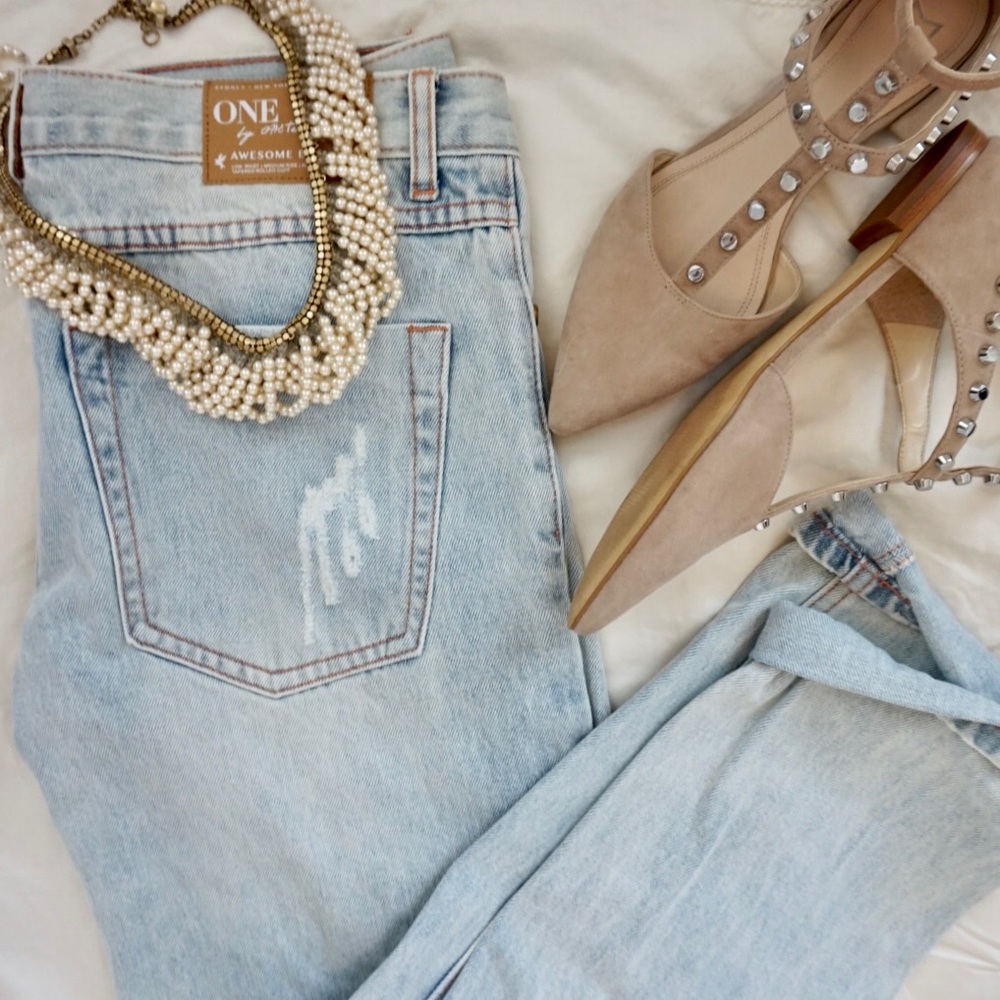 NWOT One Teaspoon Boyfriend Jeans size 26 - Picture 3 of 6